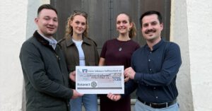 Spendenübergabe 1500 EUR Rotaract AOE-MUE