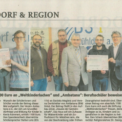 Artikel im Mühldorfer Anzeiger, 26.02.2019