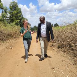 Verena Donislreiter mit Father Tito